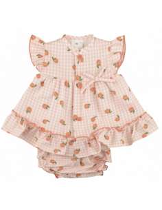 Chambrita y Braguita Melocotón – Colección Babyferr Verano 2026