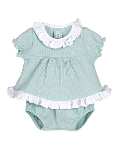 Rodas Mint Bloomers Set
