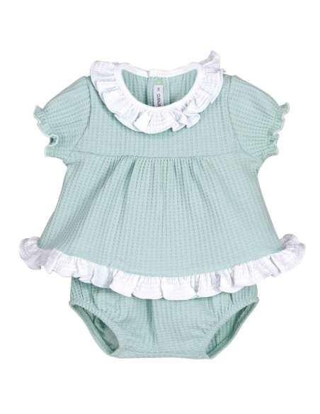 Rodas Mint Bloomers Set