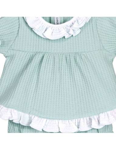 Rodas Mint Bloomers Set