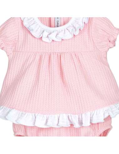 Rodas Pink Bloomers Set