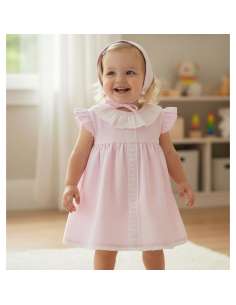 Royal Baby Set: Chambrita, Braguita, and Capota - Summer Collection 2026 Babyferr