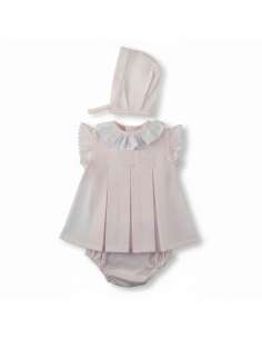 Brisa Cardigan, Bloomers and Bonnet Set
