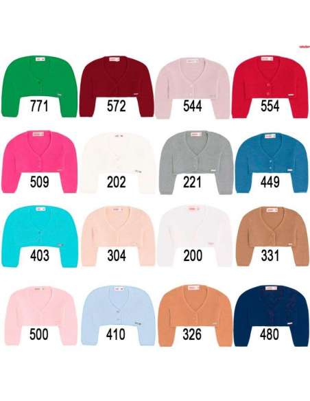 CHAQUETA LARGA PUNTO BOBO 100%ALGODON CONDOR 55300010