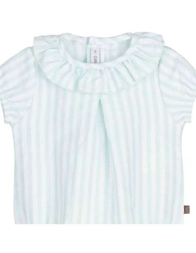 Bundi Mint Baby Romper