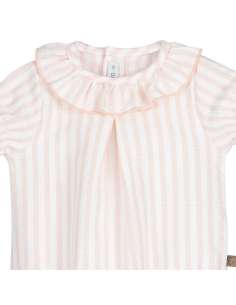 Bundi Pink Baby Romper 2