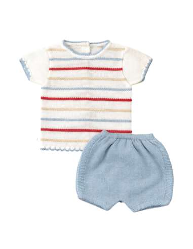 White and grey baby knit set – Diverchic Winter 2025 | Wholesale
