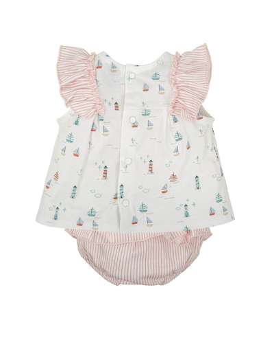 Conjunto Ranita Bebé Niña Marinero – Babidu