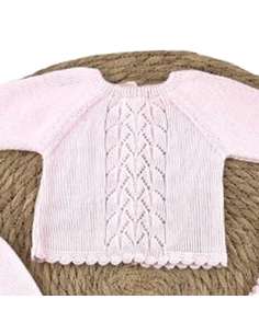 Conjunto Bebé Perlé 3 Piezas Celeste Modelo 3414 – Casita de Pepito 2