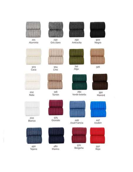 Short ribbed ankle socks in linen color