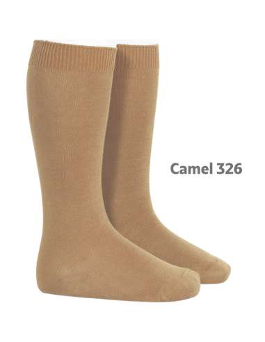 Calcetín Liso Camel 326 Cóndor | Venta al por Mayor T-Exporta