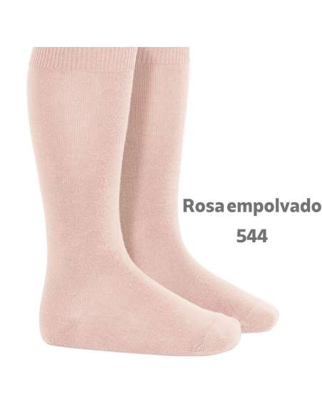 Calcetín Liso Rosa Empolvado 544 Cóndor | Venta al por Mayor T-Exporta