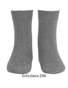 Plain Socks 20194 Light Grey 230 Cóndor | Wholesale T-Exporta