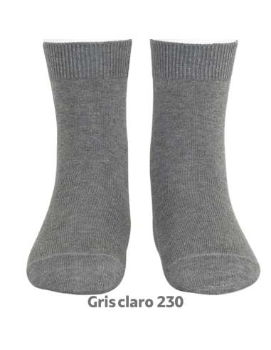 Calcetín Liso 20194 Gris Claro 230 Cóndor | Venta al por Mayor T-Exporta