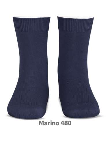 Plain Socks 20194 Navy 480 Cóndor | Wholesale T-Exporta