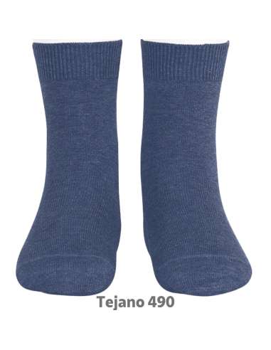 Calcetín Liso 20194 Tejano 490 Cóndor | Venta al por Mayor T-Exporta