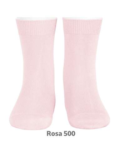 Calcetín Liso 20194 Rosa 500 Cóndor | Venta al por Mayor T-Exporta
