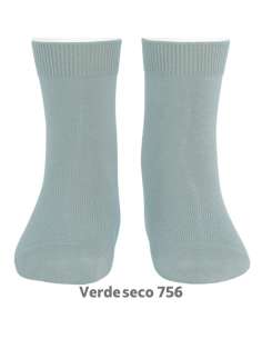 Plain Socks 20194 Dry Green 756 Cóndor | Wholesale T-Exporta