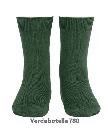 Calcetín Liso 20194 Verde Botella 780 Cóndor | Venta al por Mayor T-Exporta