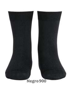 Plain Socks 20194 Black 900 Cóndor | Wholesale T-Exporta