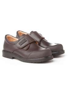 Blucher School Shoes AngelitoS 452 choco