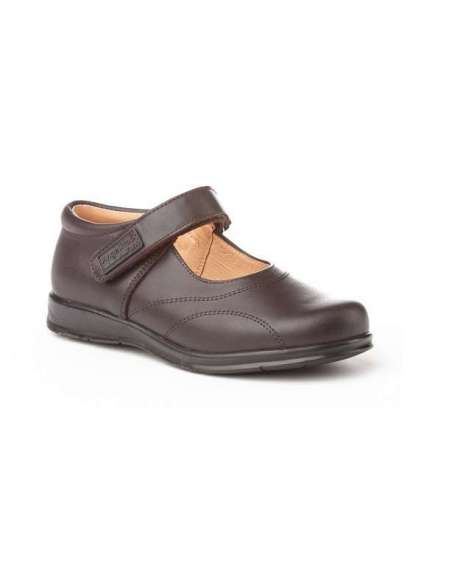 Mary Janes School Shoes AngelitoS 461 chocolate