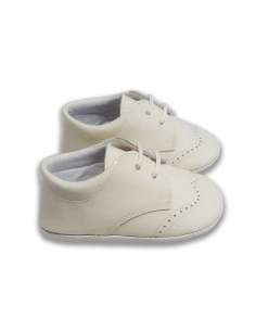BLUCHER DE BEBÉ EN PIEL CHAROL BEIG 2
